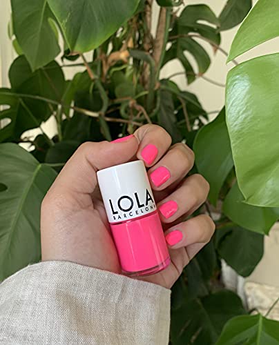 Lola Barcelona Esmalte De Uñas Ibiza Rosa Flúor Vegano 8-free