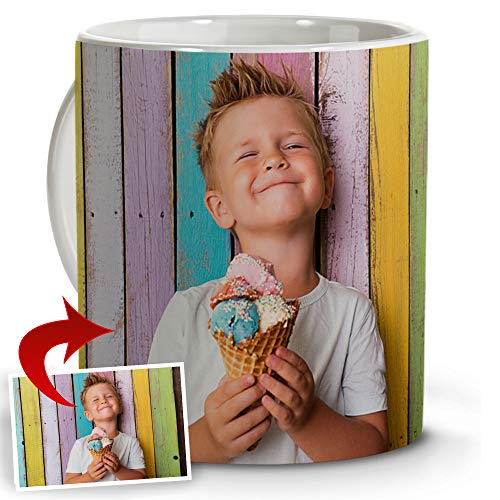 LolaPix Tazas Personalizadas. Regalos Personalizados con Foto. Taza Personalizada Barata de cerámica.