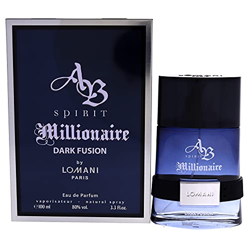 LOMANI AB MILLIONAIRE DARK FUSION EDP SPRAY 3.3 OZ AB MILLIONAIRE DARK FUSION/LOMANI EDP SPRAY 3.3 OZ (100 ML) (M)