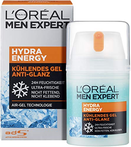 L'Oreal Men Expert - Quenching Hydra Energetic Maxi - Cuidado Anti-Fatiga Hombres - 50 ml