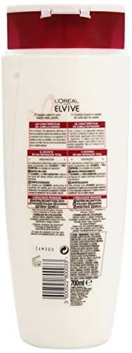 L'Oreal Paris Elvive Total Repair 5 Champú Reconstituyente para Cabello Dañado - 700 ml