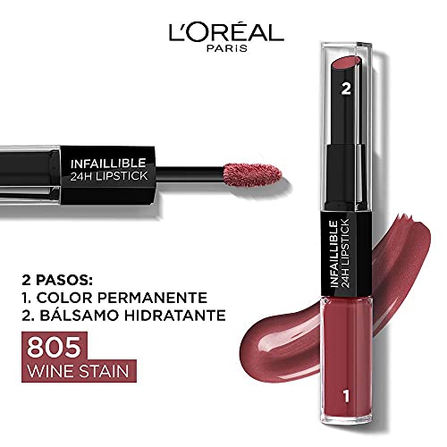 L'Oréal Paris Infaillible Pintalabios Permanente Infalible 24H Tono 805 Wine Stain