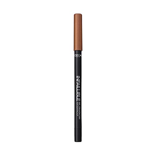 L'Oreal Paris Infalible Gel Crayon 24H Lapiz de Ojos Gel Waterproof 05 Super Copper