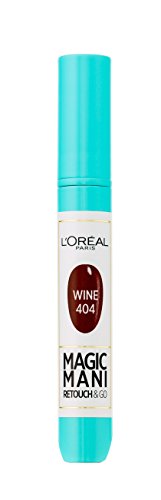 L'Oréal Paris Make-up designer Retocador de Uñas Instantáneo Magic Mani Vino 404-1 Retocador de Uñas