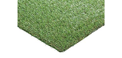 LUCATEX - rollo de Césped artificial GUIMARAS 2x4metros - 20mm de altura - alta densidad - calidad profesional - ideal para exteriores, piscinas, terrazas, jardín, ideal mascotas - fácil instalación