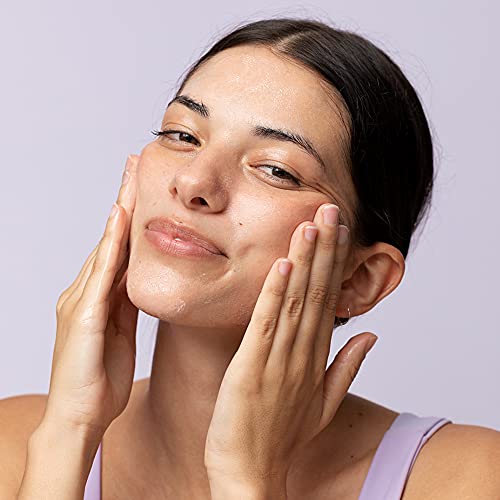 LULLAGE Gel Limpiador Facial Espumoso y Prebiótico Piel Mixta - Grasa, 200 ml | Tratamiento facial VEGANO y natural | Jabón purificante que Combate la Polución en la Piel, Foaming Jelly Cleanser