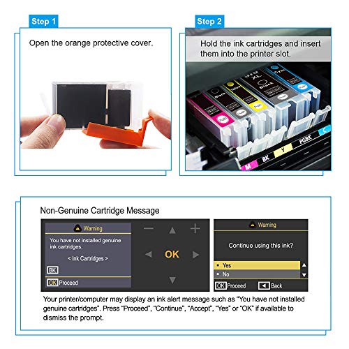 LxTek Compatible para Canon 570 571 XL PGI-570XL CLI-571XL Cartuchos de Tinta para Canon PIXMA MG5700 MG5750 MG5751 MG5752 MG5753 MG6800 MG6850 MG6851 MG6852 MG6853 TS5050 TS5051 TS5053 (12 Pack)