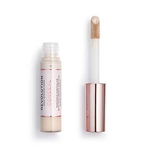 Makeup Revolution, Corrector Ocultar y Hidratar, C1, 13g