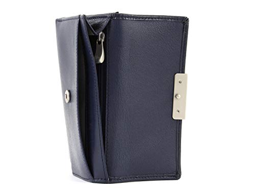 Mandarina Duck Hera 3.0 Wallet with Flap M Dress Blue