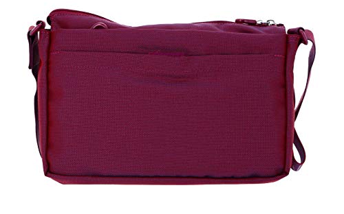 Mandarina Duck MD 20 P10QMTX5, Bolsa de Mensajero para Mujer, Fuchsia Red, 28x18x9 (L x H x W)