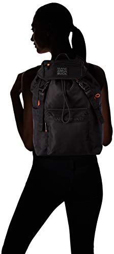 Mandarina Duck Warrior, Mochila Mujer, NEGRO, Talla única