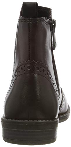 Marco Tozzi 2-2-25365-35, Botas Estilo Chelsea Mujer, Burdeos Antic, 39 EU