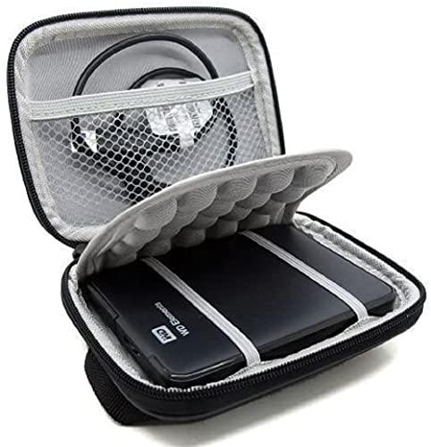 Markstore Case - Funda de Disco Duro (a Prueba de Golpes, 2.5"), Color Negro