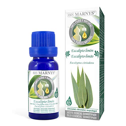 MARNYS Aceite Esencial Eucalipto Limón 100% Puro Quimiotipado 15ml