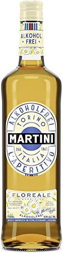 Martini Aperitivo Vibrante Sin Alcohol + Martini Aperitivo Floreale Sin Alcohol - 2 x 750 ml : 1.5 L