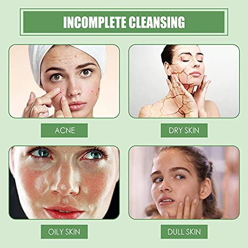 Mascarilla de té verde,Green Tea Stick Mask,Green Tea Cleansing Mask,Control De Aceite Hidratante Facial,Limpieza Profunda,Eliminación negros & acné,Para Todo Tipo de Piel