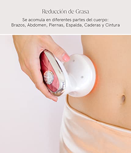 MASDERM | Aparato Radiofrecuencia Corporal Profesional | Masajeador Celulitis y Grasa | Cavitación y Radiofrecuencia | Máquina Ultrasonido | Tratamiento Flacidez | Galvánica | Máquina Hifu