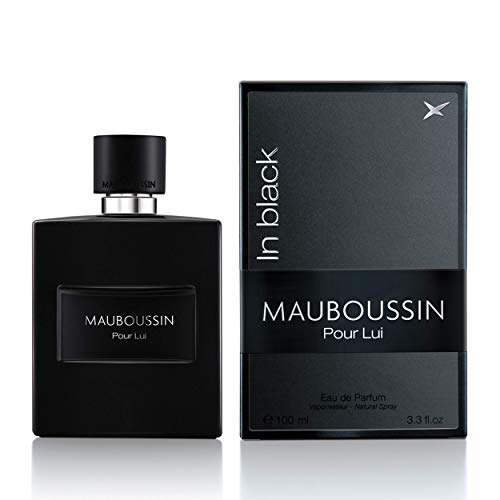 Mauboussin - Eau de Parfum Homme - Pour Lui In Black - Aroma Amaderado & Oriental- 100ml