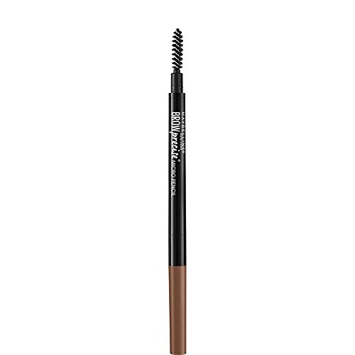 Maybelline Brow Micro Pencil Lápiz de Cejas, 03 Soft Brow Cejas Castañas