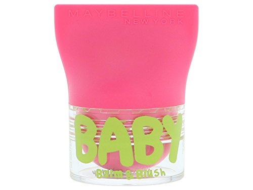 Maybelline New York Baby Barra de Labios Color Flirty Pink - 1 Unidad