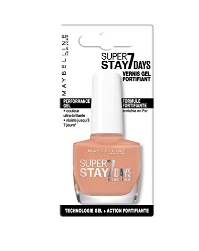 Maybelline New York – Vernis à Ongles Professionnel – Technologie Gel – Super Stay 7 Days – Teinte : Driver (897)