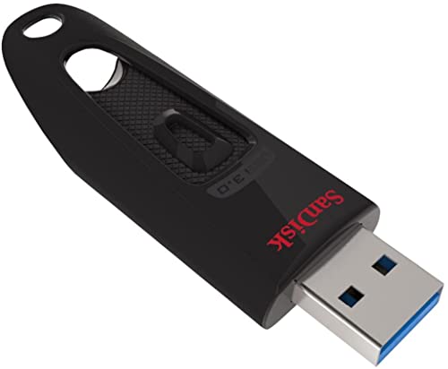 Memoria Flash USB 3.0 SanDisk Ultra de 64 GB, Velocidad de Lectura de hasta 130 MB/s