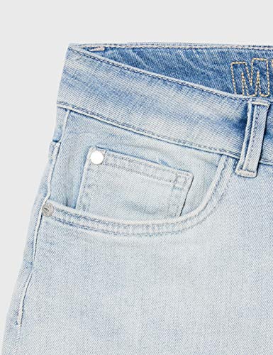 Mexx Pantalones Cortos de Mezclilla, Light Blue, 31 para Mujer