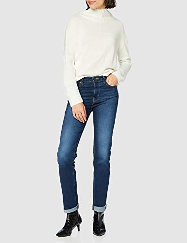 Mexx Turtle Neck Sweater suéter, Blanc De Blanc, XXL para Mujer