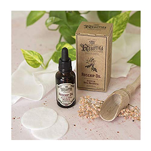 MI REBOTICA | Aceite de Rosa Mosqueta 30 ml | Rosa Mosqueta para Cicatrices| Alta Capacidad Regeneradora | Reparación de Marcas y Quemaduras | Atenúa las Arrugas | Aceite de Rosa Mosqueta