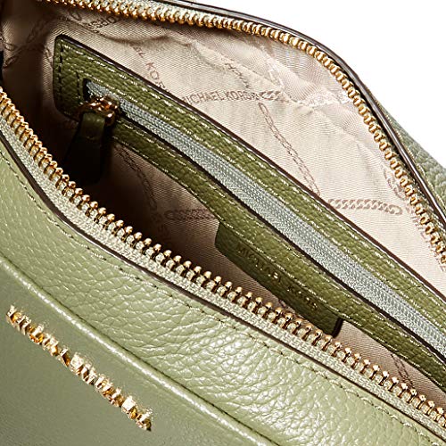 Michael Kors Jet Set, MD-Bolsa para cámara de Fotos, Color Verde para Mujer, Einheitsgröße