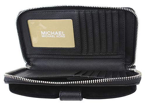 Michael Kors Women's Jet Set Medium Zip Around Phone Holder Wallet Wristlet MK-35S0STVL2L