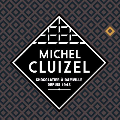 Michel Cluizel Estuche Regalo 8 Bombones Decorados | Ganache de chocolate amargo y café | Bombones Capuchino Forma Copa - 90 Gr