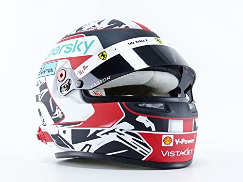 Mini Helmet- Coche en Miniatura de colección, Color Red/White/Black (4100108)