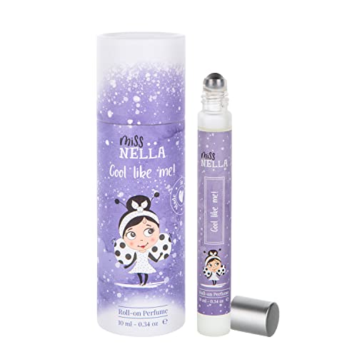 Miss Nella Cool Like Me- Aceite de perfume, suave y no tóxico para niños pequeños, fórmula de base natural