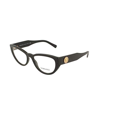 Moda de lujo | Versace Mujer 3280BVISTAGB1 Gafas de Acetato Negro | Primavera Verano 20