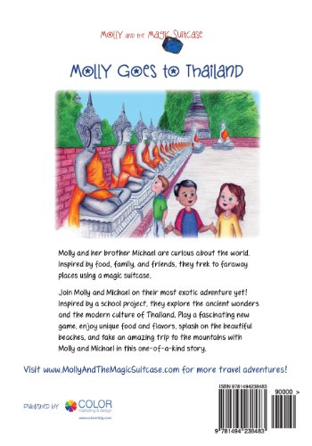 Molly and the Magic Suitcase: Molly Goes to Thailand: Volume 3 [Idioma Inglés]