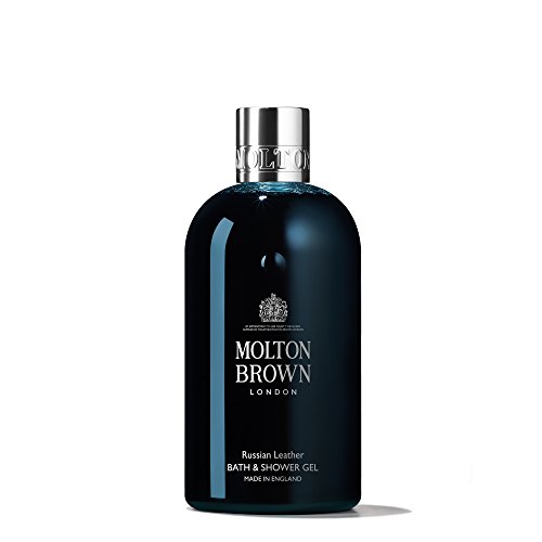 Molton Brown Gel de baño y ducha de cuero ruso, 300 ml