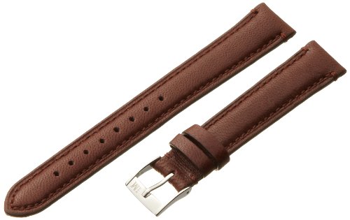 Morellato A01X3495006030CR14 - Correa de Reloj para Hombre de Piel, Color marrón