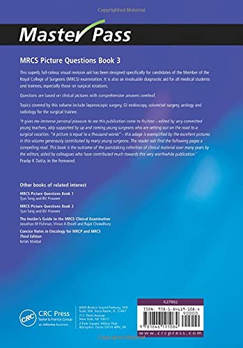 Mrcs Picture Questions: Bk. 3 (MasterPass)