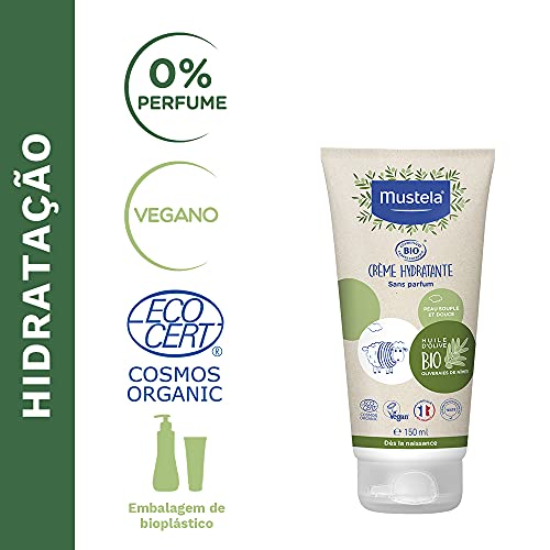 MUSTELA Crema hidratante Bio 150ml. Tubo, Negro