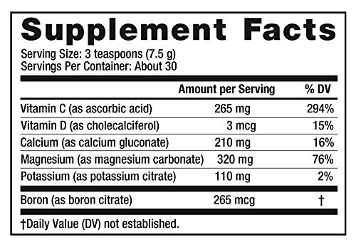 Natural Vitality Natural Calm Plus Calcium, Raspberry Lemon - 226G - 226 gr