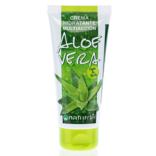 NATURDEL Crema Hidratante Multiacción Aloe Vera Face & Body, 100 Mililitro