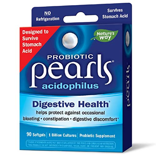 Nature'S Way Perlas Probióticas Acidophilus 90 Cápsulas Blandas 180 g