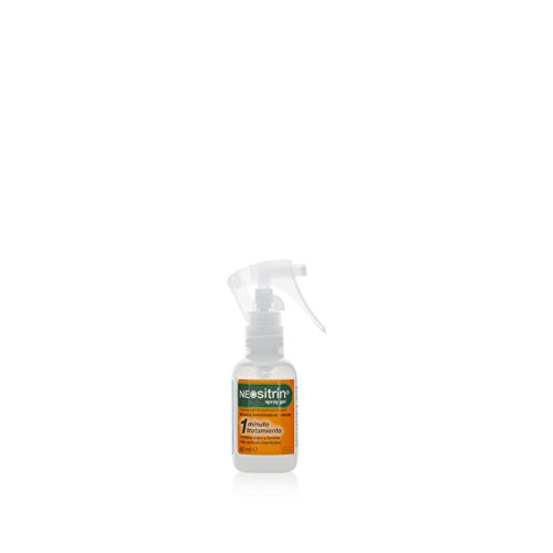Neositrín Spray Gel Tratamiento para Eliminar Piojos y Liendres en 1 Minuto -60ml