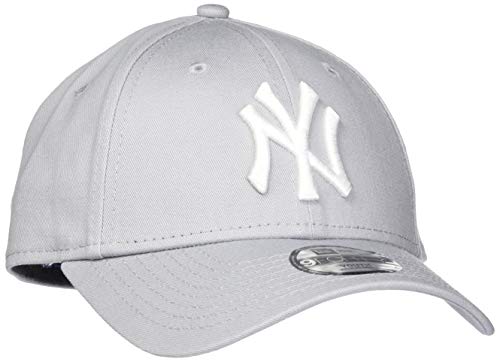 New Era 9FORTY - Gorra unisex para niños, color gris, talla Joven ( Youth)