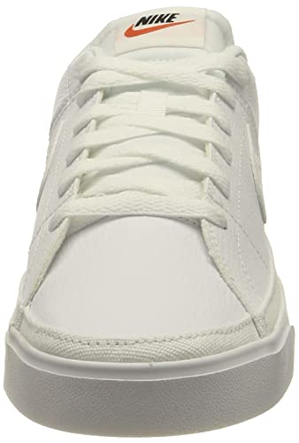 Nike Court Legacy, Zapatos de Tenis Mujer, White/White-Black, 38.5 EU