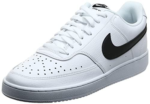 Nike Court Vision Lo Nn, Zapatillas Hombre, White/Black-White, 40 EU