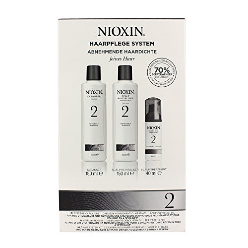 Nioxin Kit Sistema 2 Revitalizador de Cabello (Cabello Fino Con Debilitamiento Perceptible Del Cabello)