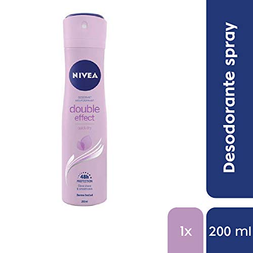 NIVEA Desodorante Spray Double Effect Antitranspirante Desodorante - 200 ml