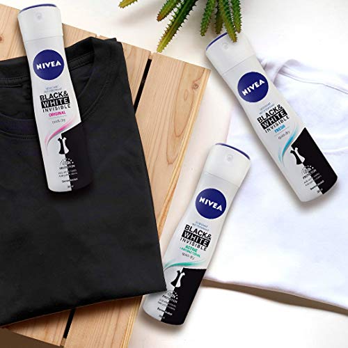 NIVEA Desodorante Spray Invisible for Black & White Fresh Desodorante - 200 ml